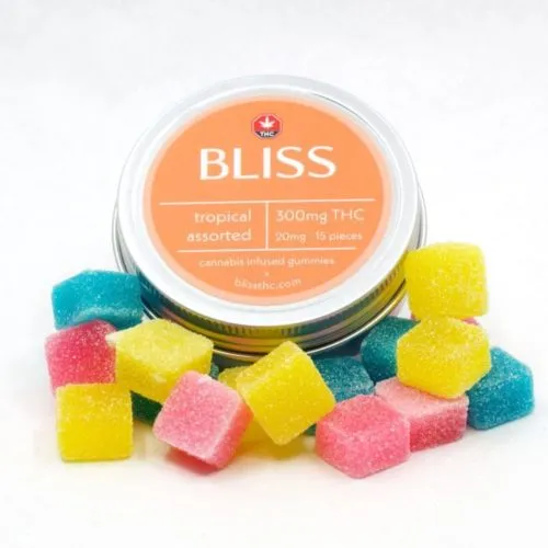 Bliss Tropical THC Newport Gummies