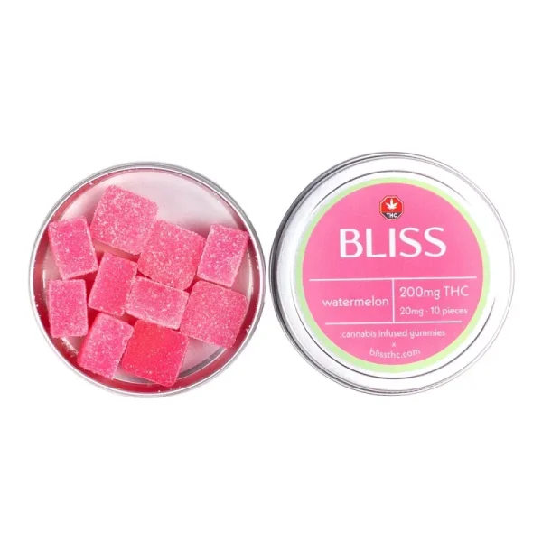 Bliss Watermelon THC UK Gummies