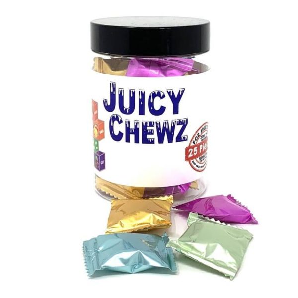 Juicy Chewz Infused THC Distillate Candy UK