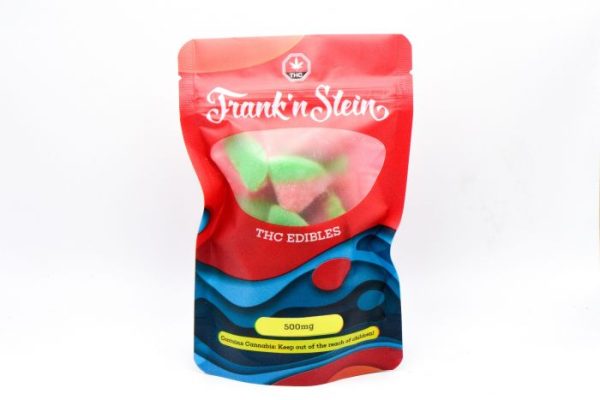 Frank N Stein UK THC Gummies – 500mg Watermelon