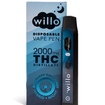 Willo - Blueberry Doughnut THC UK Disposable Vape Pen